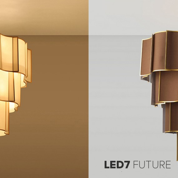 Loft Industry Modern - Shade Chandelier